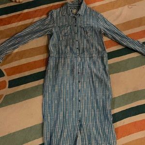 Anthropologie Mauve Maxi dress